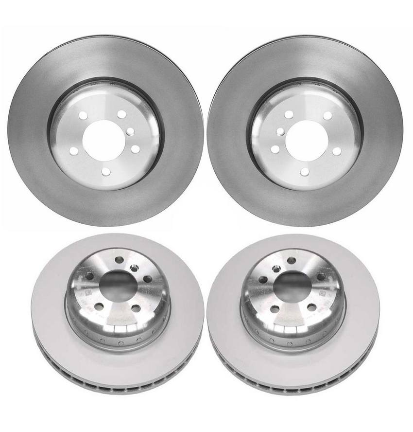 BMW Disc Brake Kits Rotors Front and Rear (370mm/345mm) Genuine BMW 2895428KIT